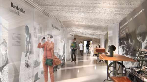 Ausstellungsraum des Vogtlandmuseums